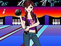 Bowling Girl Dress Up Icon