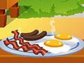 Cooking Breakfast in Nature Icon
