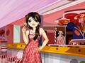 Cute Candy Shop Girl Icon