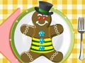 Cute Gingerbread Man Icon