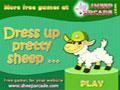 Dress Up Pretty Sheep Icon