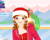 Girl In Christmas Morning Icon