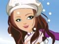 Shining Girl Skiing Dress Up Icon