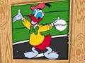 Traffic Donald Duck Coloring Game Icon